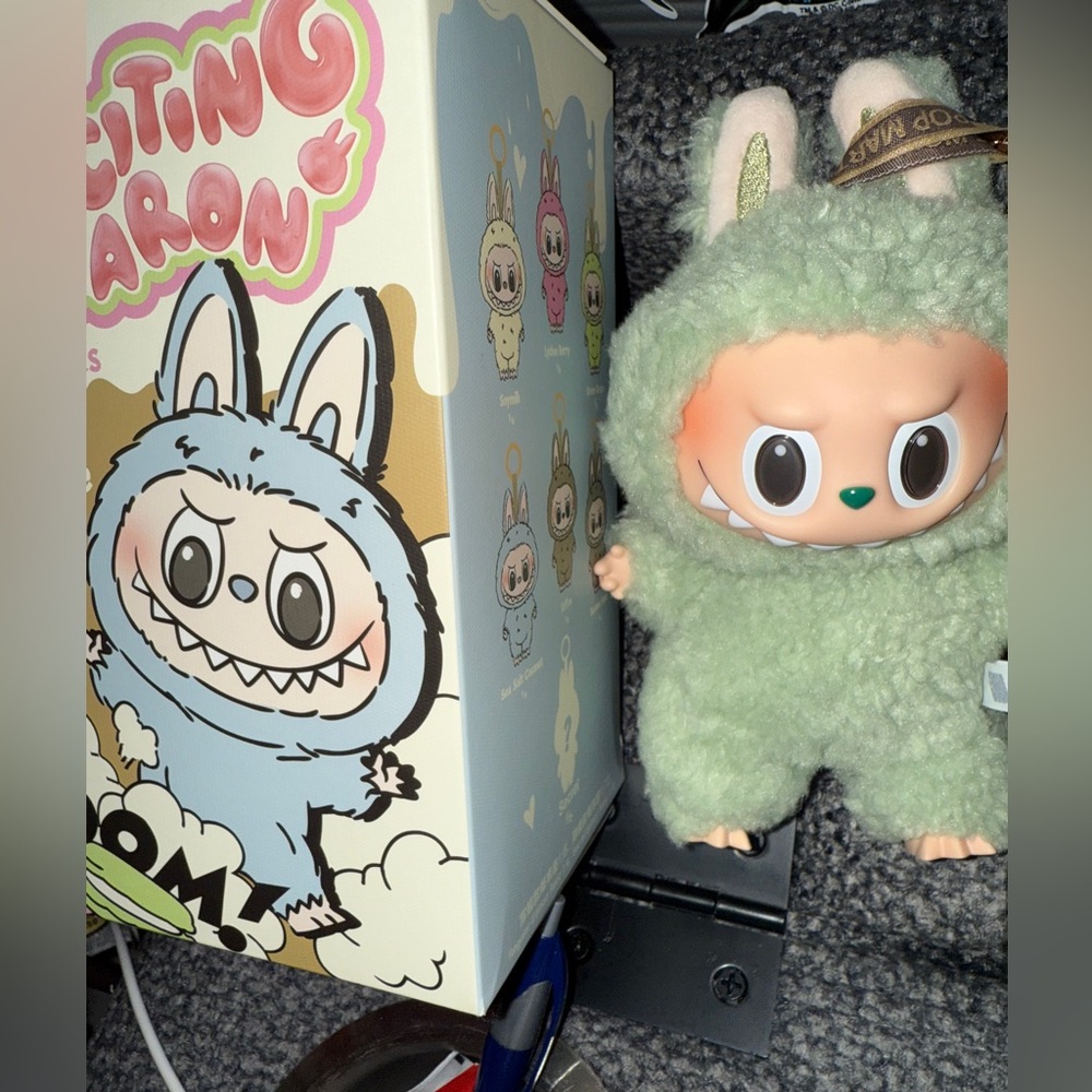 Labubu Monsters Exciting Tasty Macarons